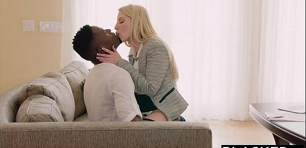  BLACKED Hot Nympho Cant Keep Her Hands Off The BBC
